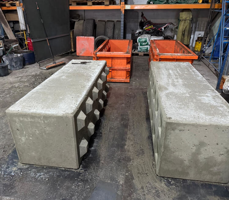 Interlocking Concrete Blocks